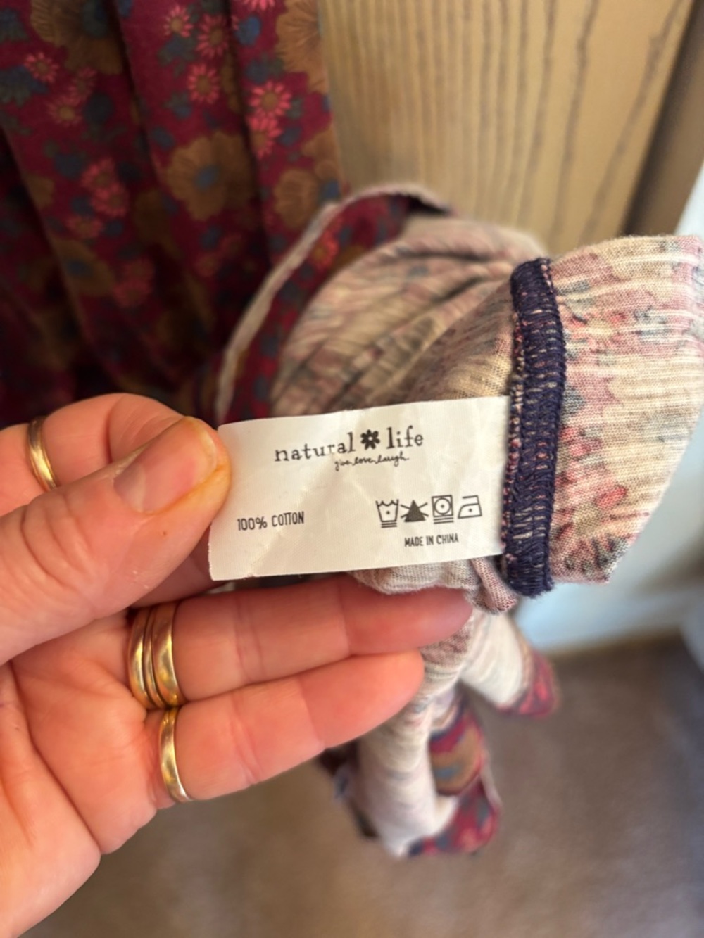 Natural Life Christa 💯 Cotton Maxi Dress. NWT - Picture 7 of 13
